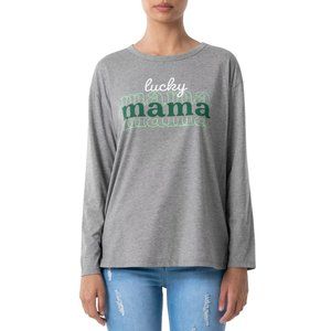 Womens "LUCKY MAMA" St. Patrick's Day  T-shirt Size Med  8/10 XXL 20 NWT